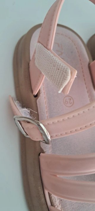 Sandalias niña rosas y marrones número 29