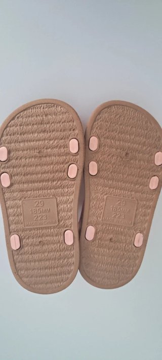 Sandalias niña rosas y marrones número 29