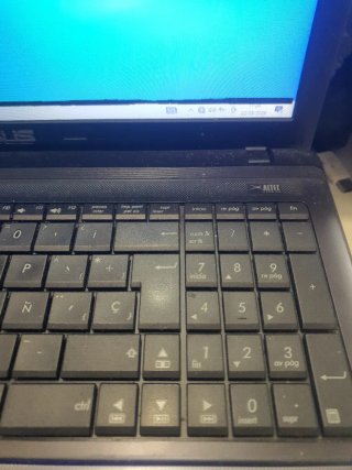 Portátil Asus F55V Negro/Plateado