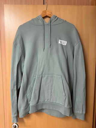Sudadera Vans verde con capucha