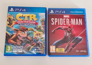 Crash Team Racing & Spider-Man PS4