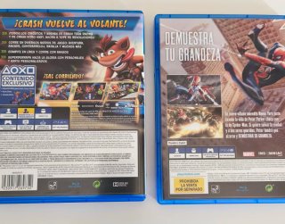 Crash Team Racing & Spider-Man PS4