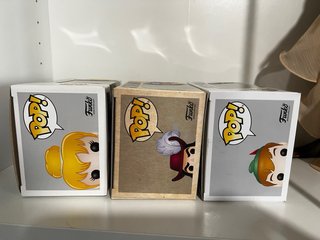 Lote 3 Funkos Disney Peter Pan