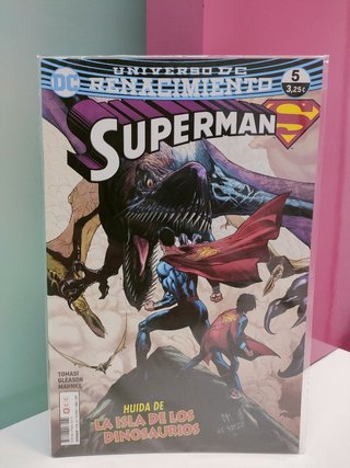 Cómic Superman: Huída de la isla de los dinosaurios n.5