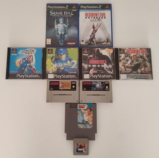 Lote juegos PS1, PS2, SNES, NES, GameBoy