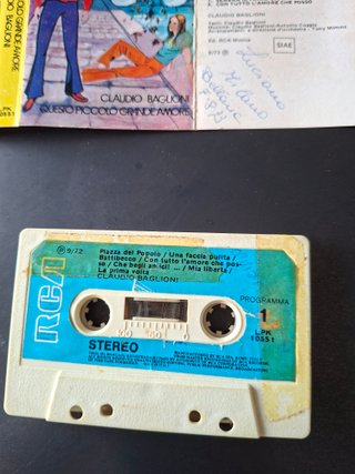 MC Questo Piccolo Grande Amore 1972, prima stampa