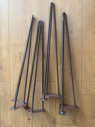 Patas Hierro Forjado 69,5 cm (Set 4)