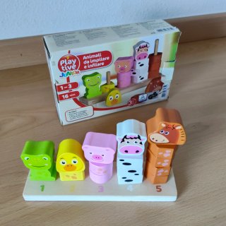 Puzzle Encajable Animales Playtive Junior