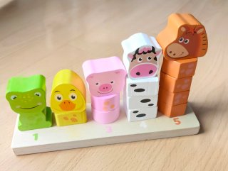 Puzzle Encajable Animales Playtive Junior