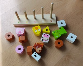 Puzzle Encajable Animales Playtive Junior