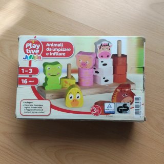 Puzzle Encajable Animales Playtive Junior