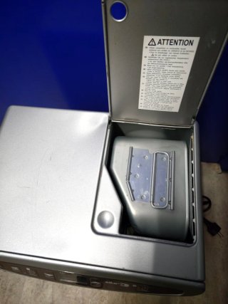 Estufa de parafina Zibro Plata