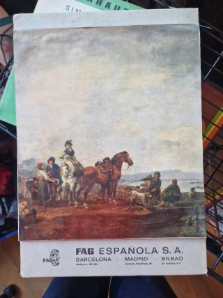 Calendario FAG Española 1966