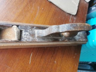 Cepillo carpintero antiguo madera vintage
