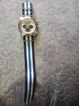 Reloj Neptune Cronógrafo Correa Multicor