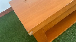 Mesa de comedor expandible de madera