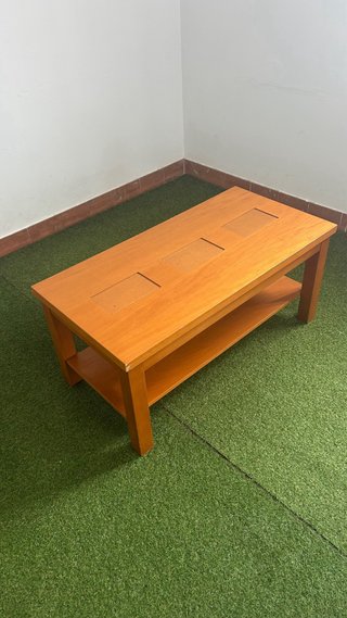 Mesa de comedor expandible de madera