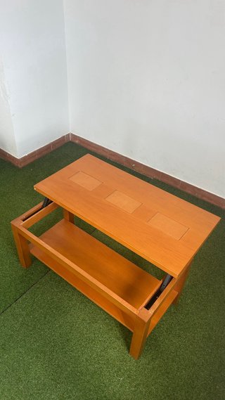 Mesa de comedor expandible de madera