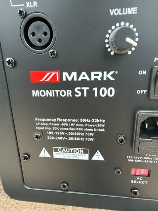 Sonido Mark Monitor St 100 Pareja