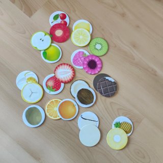 Juego Janod Memofrutti Olfativo Frutas