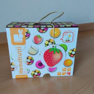 Juego Janod Memofrutti Olfativo Frutas