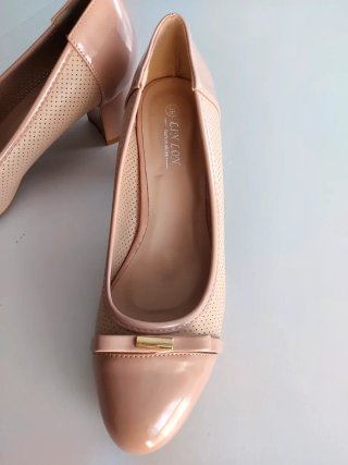 Zapatos LIN LOV beige/rosa
