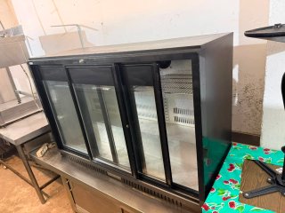 Expositor refrigerado cristal