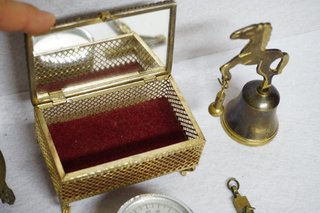 Lote de objetos decorativos de bronce DESDE 10€