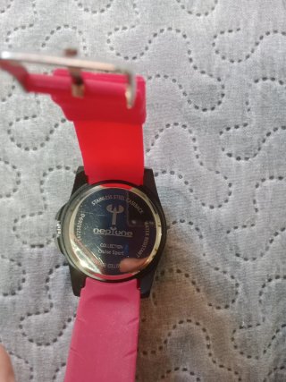 Reloj Neptune Negro y Rojo para Hombre