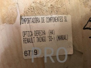 Faro renault twingo derecho nuevo