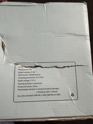 Massaggiatore elettrico cervicale e spalle