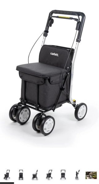 Carrito con asiento Carlett