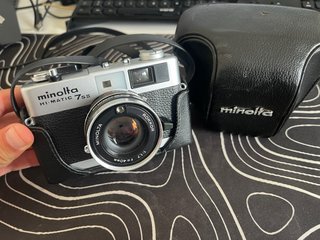 Minolta Hi-Matic 7 S II revisionata ok!