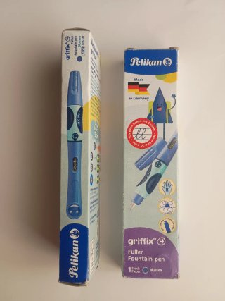 2 PLUMAS ESCOLARES PELIKAN GRIFFIX 4