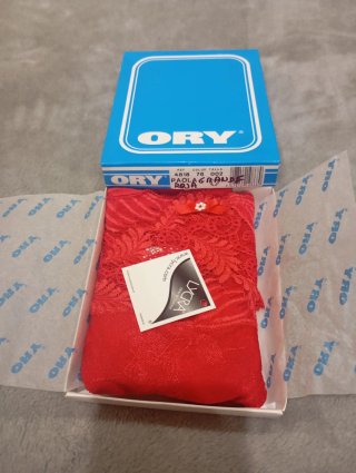 Braguita ORY Paola Encaje Talla M Roja