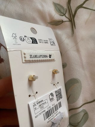 Pendientes Mango dorados