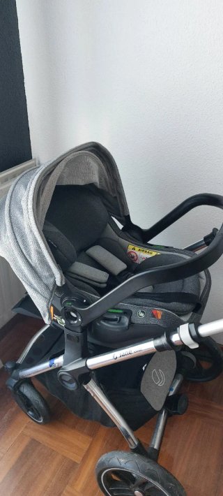 Silla bebé 3 en 1 Capazo/grupo 0 y silla paseo