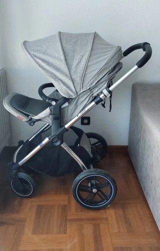 Silla bebé 3 en 1 Capazo/grupo 0 y silla paseo