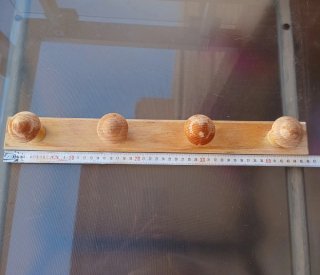 Lote 2 Percheros Madera