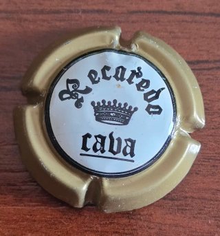 Placa Recaredo,color Beige