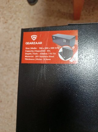 Cajón metálico GEARMAX 70x30x30