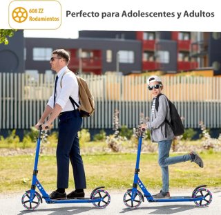 COSTWAY Patinete para Niños Más de 8 Años