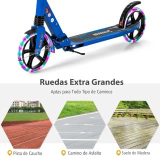 COSTWAY Patinete para Niños Más de 8 Años