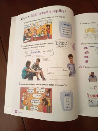 Nouveaux Défis 1, Méthode français, Niveau A1 (...