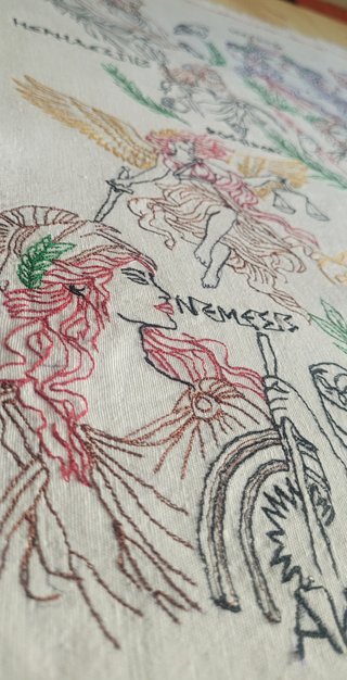 Tapiz mitológico Una pieza artistica