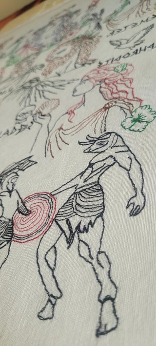 Tapiz mitológico Una pieza artistica
