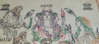 Tapiz mitológico Una pieza artistica