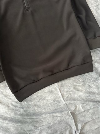Felpa Polo Ralph Lauren mezza zip nera nuova M