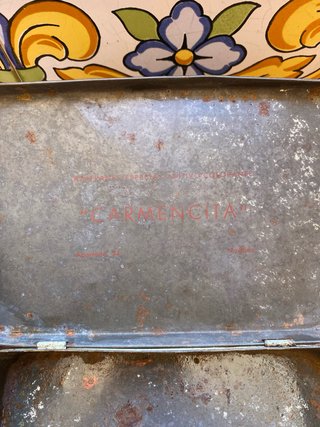 Caja Carmencita Vintage Pájaros Flores
