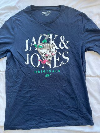 Camiseta Jack & Jones Originals Azul Talla M